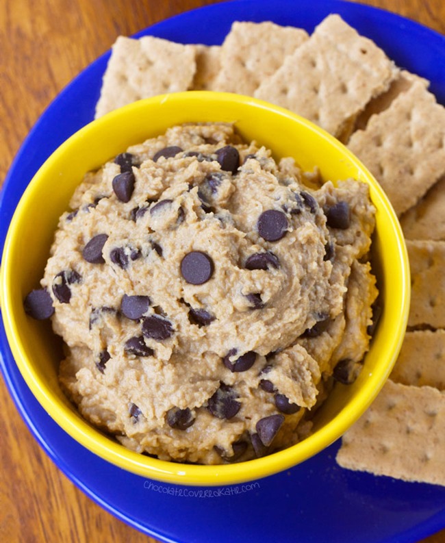 High Protein Chickpea Cookie Dough Dip