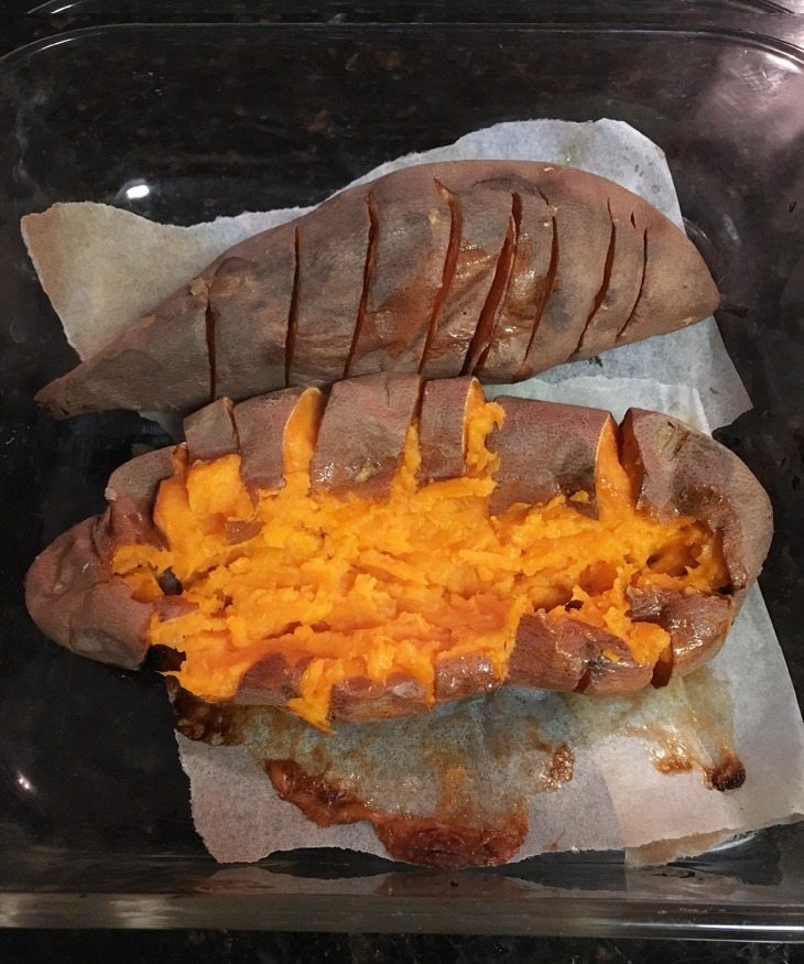 how to bake sweet potatoes