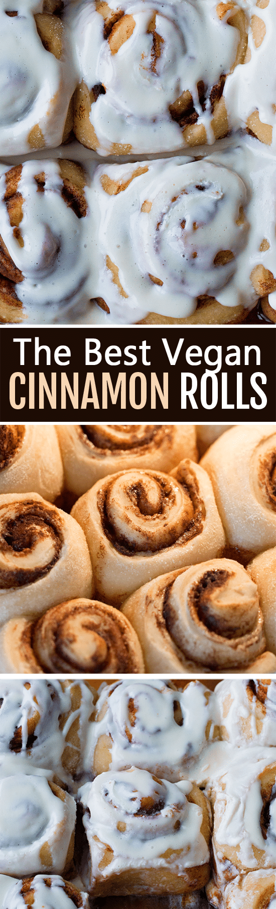 Soft Fluffy Vegan Cinnamon Roll Recipe (No Eggs)