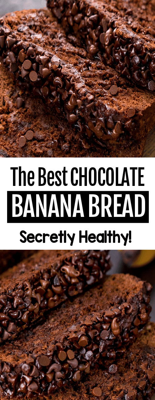 Healthy Chocolate Banana Bread Recipe (The best easy vegan recipe)