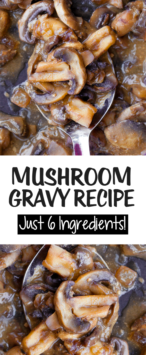 The Best Mushroom Gravy Recipe With Just 6 Ingredients